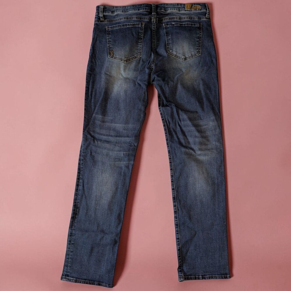 Kut from the Kloth Women's Size 14 Catherine Boyfriend Jeans Stretch Straight
